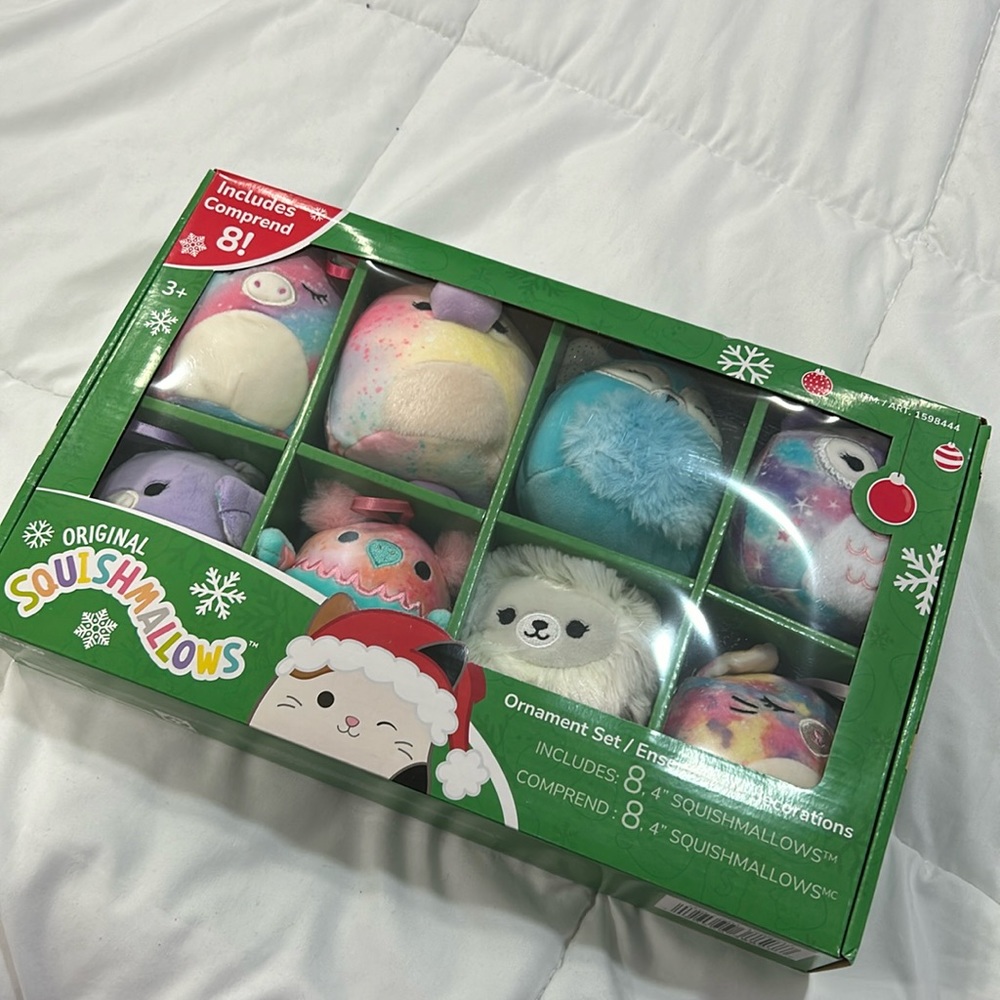 Squishmallow Ornament Set